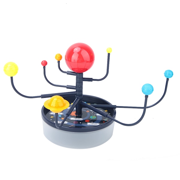 DIY Montering Planetarium Solsystem Åtte Planeter Modell Opererende Læringsinstrument