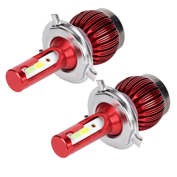 2 stk FS35 H4 6000K/8000K 36W Bil COB LED Hovedlys 8000LM Tåkelys Lampe