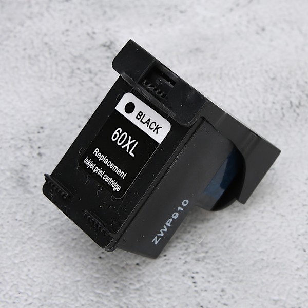 HP60/HP60XL Ikke-påfyllbar kompatibel blekkpatron for HP D2530/D2545/D2560/D2660/D2680/D5560 C4635/C4Black