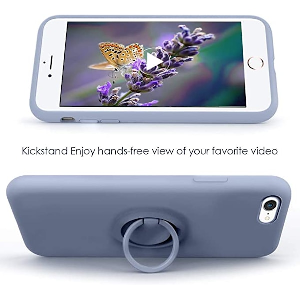 Kompatibel med iPhone SE 2022 Fodral 4.7 tum, iPhone SE3 Fodral