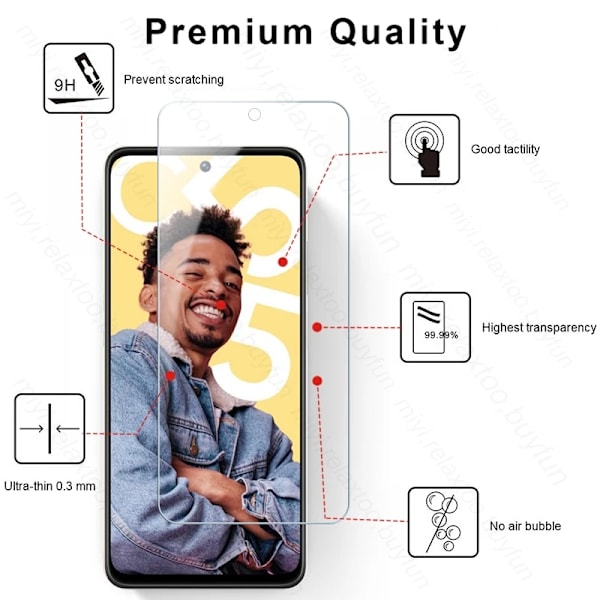 4 i 1 för Realme C55 4G Glass Kameraskyddsglas Relme Realmi C55 C 55 RMX3710 6.72\" Telefonskärmsskydd Härdat Glas