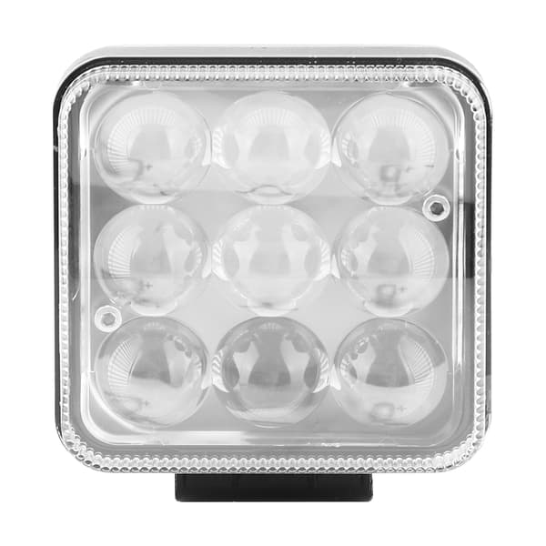 27W LED Linse Universal Arbejdslys Bar Auto Kørsel Lampe Sort Bil Lastbil Modifikation