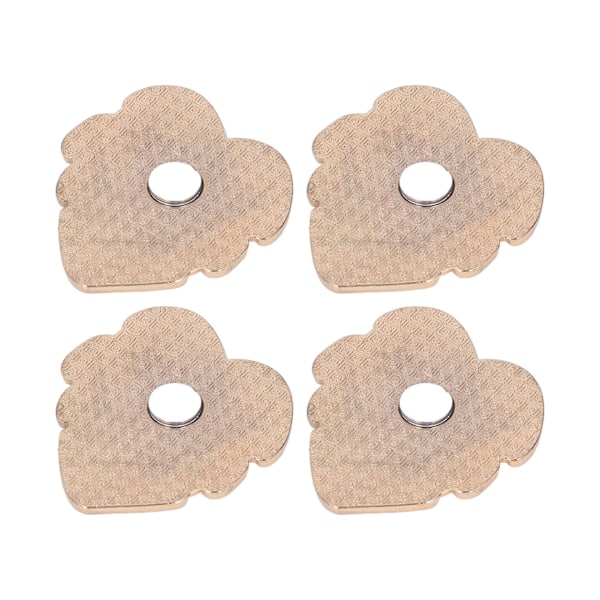 4 stk. nåleholder sæt DIY magnet korssting broderi tilbehør grønne blade