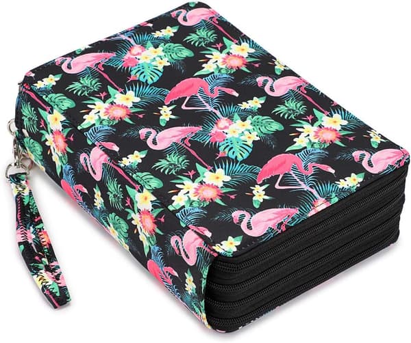 Farveblyantetui - 200 rum blyantholder pen taske stor C F