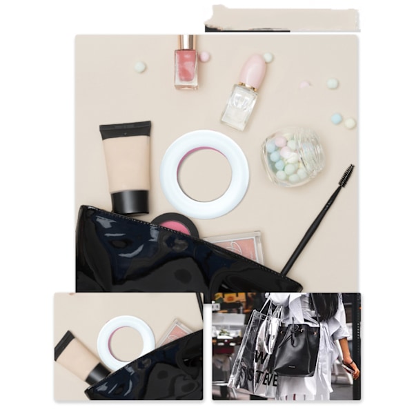 Selfie Ring Light, Clip-on Ring Light [Genopladelig] 3 Lys