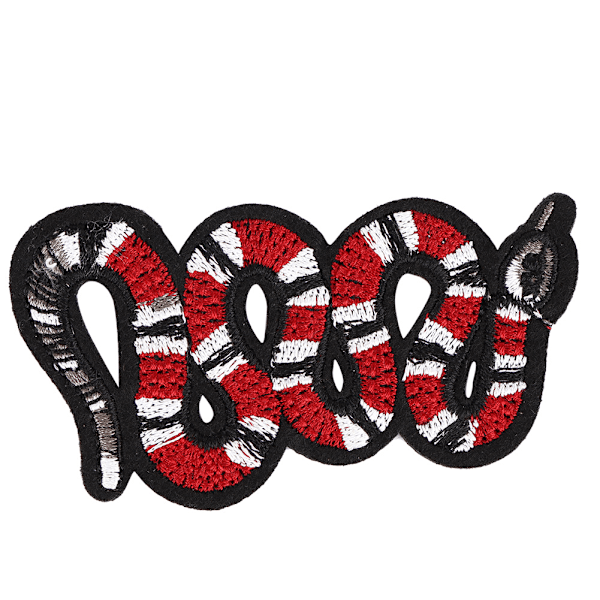 Snake Embroidered Patch DIY Decor Sewing Cloth Sticker Applique Craft Clothing Accessories