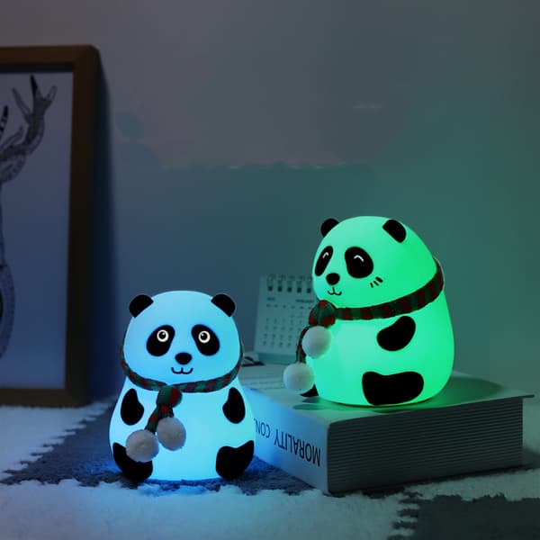 Panda Julegaver til Jenter, Kvinner, Barn Nattlys Cu