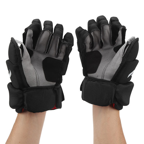 Hockeyspelare Handskar Hocky Böjbara Finger Skyddshandskar för Ishockey Innebandy Rullhockey 8 Inch