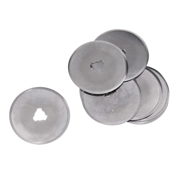 10 stk roterende kutterblad for lapping skinn stoff papir kutting(28mm)