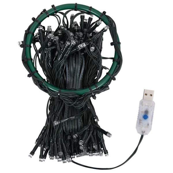 Julgransbelysning 300 LED blå 300 cm