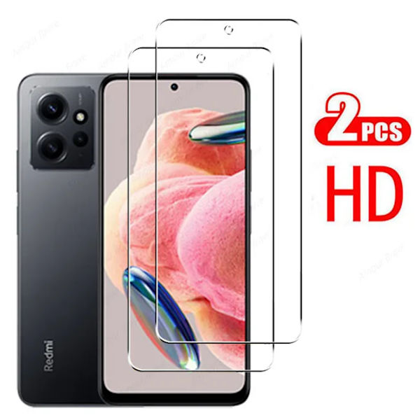 4in1 härdat glas för Xiaomi Redmi Note12 Pro 5G skärmskydd