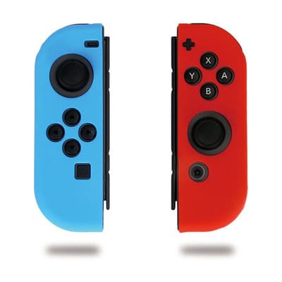 2PCS Hand Grip Silikonfodral Skin Case för Switch NS Controller