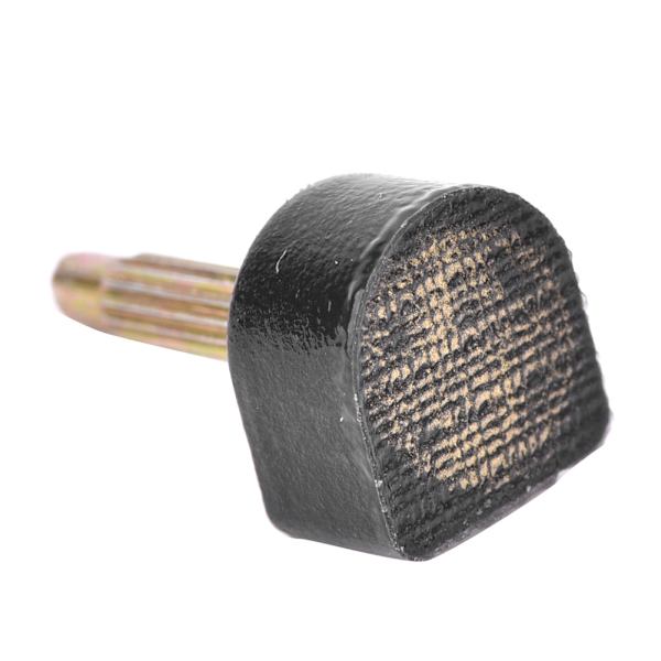 20 st höga klackar spets svart TPU järn U-typ skor reparation ersättningssatser tillbehör606A(12MMx12MM)