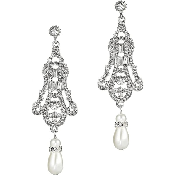 Flapper Art Deco Gatsby Örhängen 20-talets Flapper Gatsby Accesso