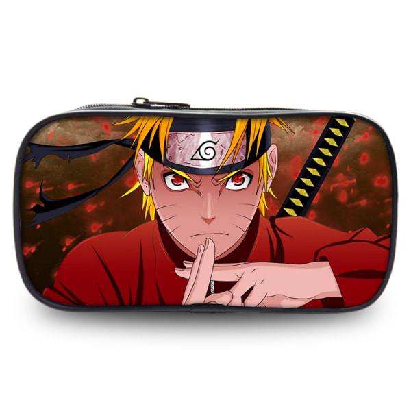 Pennfodral med stor kapacitet, Naruto Anime Pattern Stationery B D