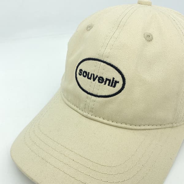 Hatt Dame Vår og Høst Broderi Bokstaver Casual Nich Grey