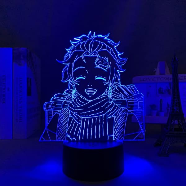Demon Slayer Kamado Nezuko 3D Illusjon Nattlampe, Crea