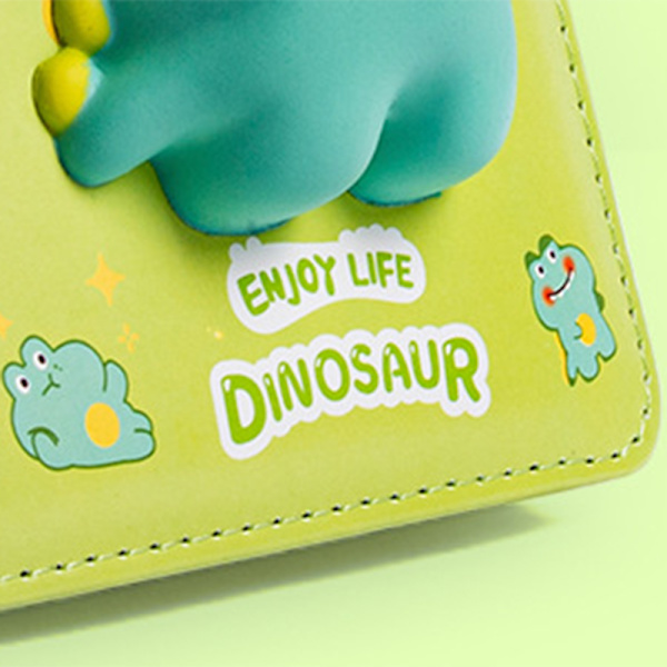 Stress Relief Notebook A6 Størrelse Sød Dyr Stress Relief Tegneserie Farvede Sider Sød Notebook Lille Dinosaur