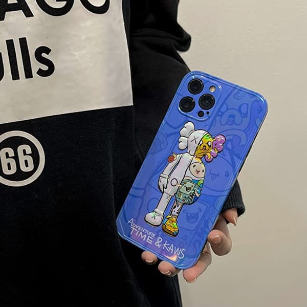 Kompatibel med iPhone 11, Silikon Støtsikker Selvlysende 3D K