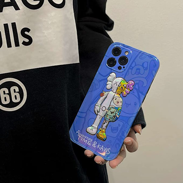 Kompatibel med iPhone13, Silikon Stötsäker Luminous 3D Ka