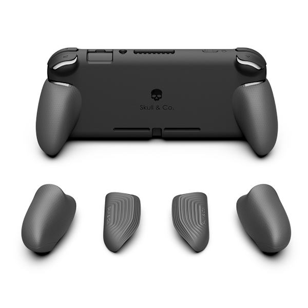 GripCase Lite: Ett bekvämt skyddande fodral med utbytbara grepp [för att passa alla handstorlekar] för Nintendo Switch Lite [Inget bärfodral]