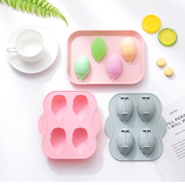 2 stk. 3D tredimensjonal silikonform tegneserie kakeform M