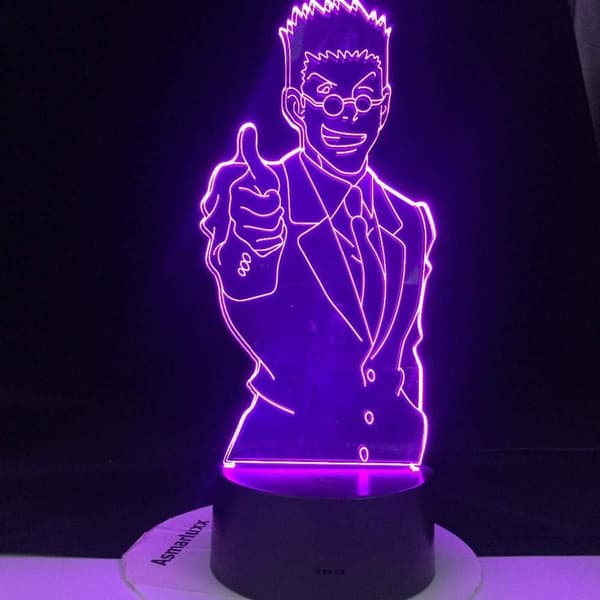 3D Illusion Natlampe Skrivebordslampe LEORIO PARADINIGHT Hunter
