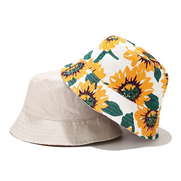 Unisex Print Dobbeltsidet Vendbar Spandhat A