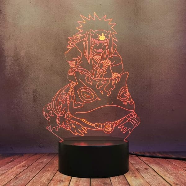 Naruto Kakashi Uchiha Sasuke 3D Illusion Natlampe Sm