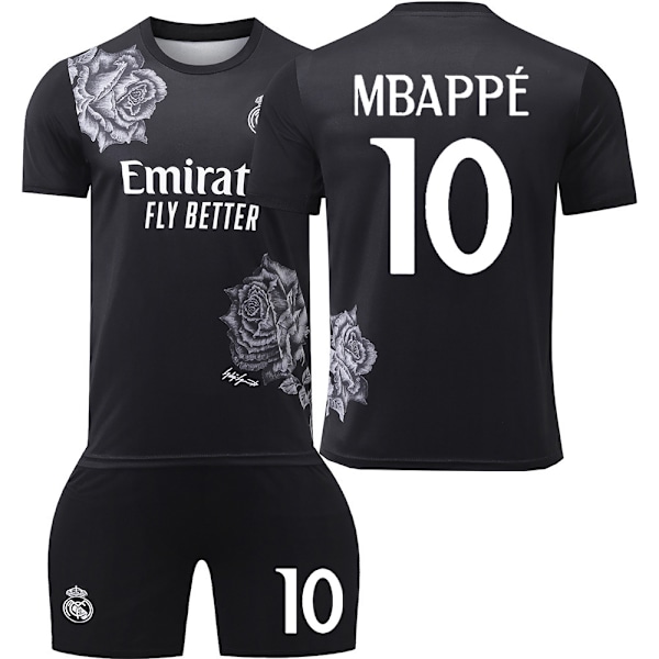 24-25 Real Madrid Joint No.10 Mbappe Børne- og voksenfodboldtræningssæt No.10 Mbappe M