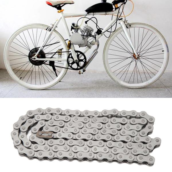 415 Kedja med Spännare Hög Styrka Stabil för 49cc till 80cc Motoriserad Cykel 2-takts
