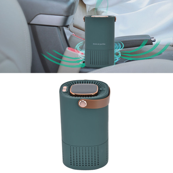 Air Purifier USB Charging 8 Million Negative Ions 360° Surround Wind Remove Formaldehyde Car Air Purifier