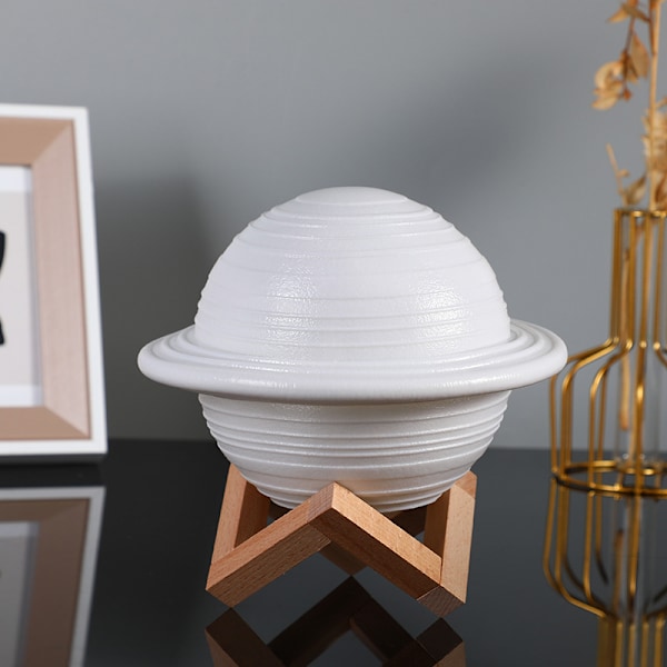 3D planet lys Saturn lys led natlys kreativ gave