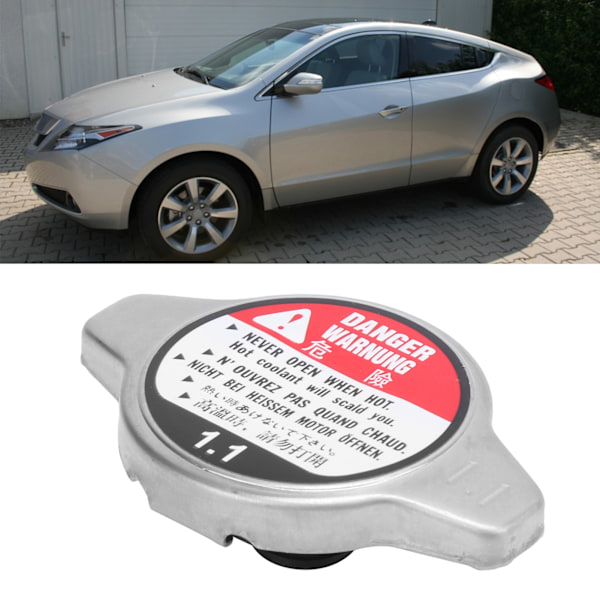 Bilradiatorhætte 19045‑RAA‑003 1640131520 Aluminium Legering Udskiftning til ACURA 1992‑2019