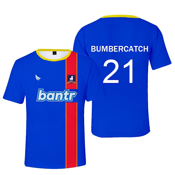 Ny Kaus Ted Laso Säsong 2 Kaus FC Richmond Sepak Bola Cosplay Rojas Mcadoo Uniform Tryck 3d Herr och Dam Kaus KENT 6 Jersey GDSF-3223 3XL