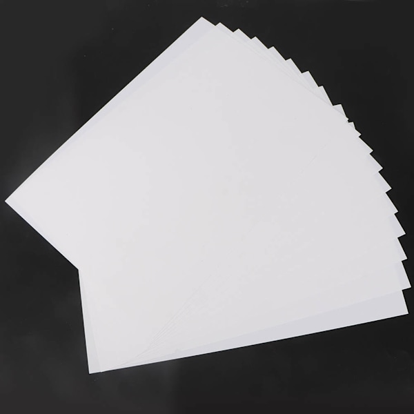 10 stk Plast Krympefolie Krympbar DIY Håndlaging Håndverktøy 20 x 29cm (Type D)