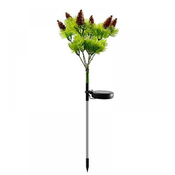 Solcellelamper for utendørs bruk, 2-pakning solcellehagelamper, vanntett 2 Pack