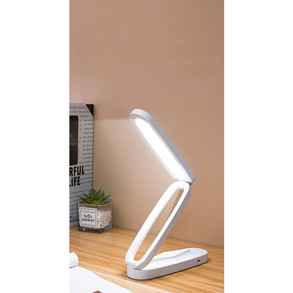 Fällbar förvaringsbordslampa, kreativt skyddande öga Learnin