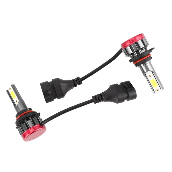 Par LED-pærer for tåkelys frontlys 3000LM 30W EV19 9006/HB4 Vanntette Lime-belysning