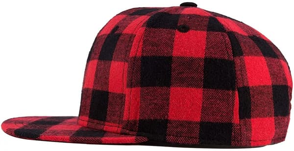 Klassisk Snapback-caps Hip Hop Flat Bill Visor Cap - Unisex Ad A