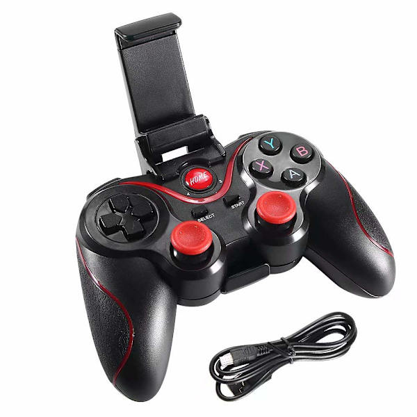 Mobil spelkontroll, trådlös Bluetooth GamePad Joystick spelkontroll för Android TV Box Tablet