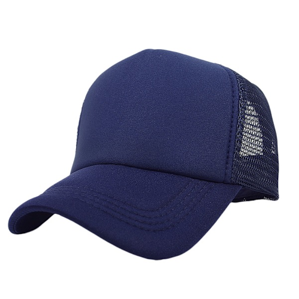 Tvåfärgad Trucker Hat Sommar Mesh Cap med Justerbar Snapbac E