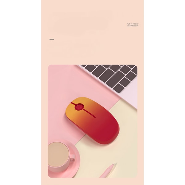 Trådlös Bluetooth-mus för Mac, MacBook Pro/Air, iPad och
