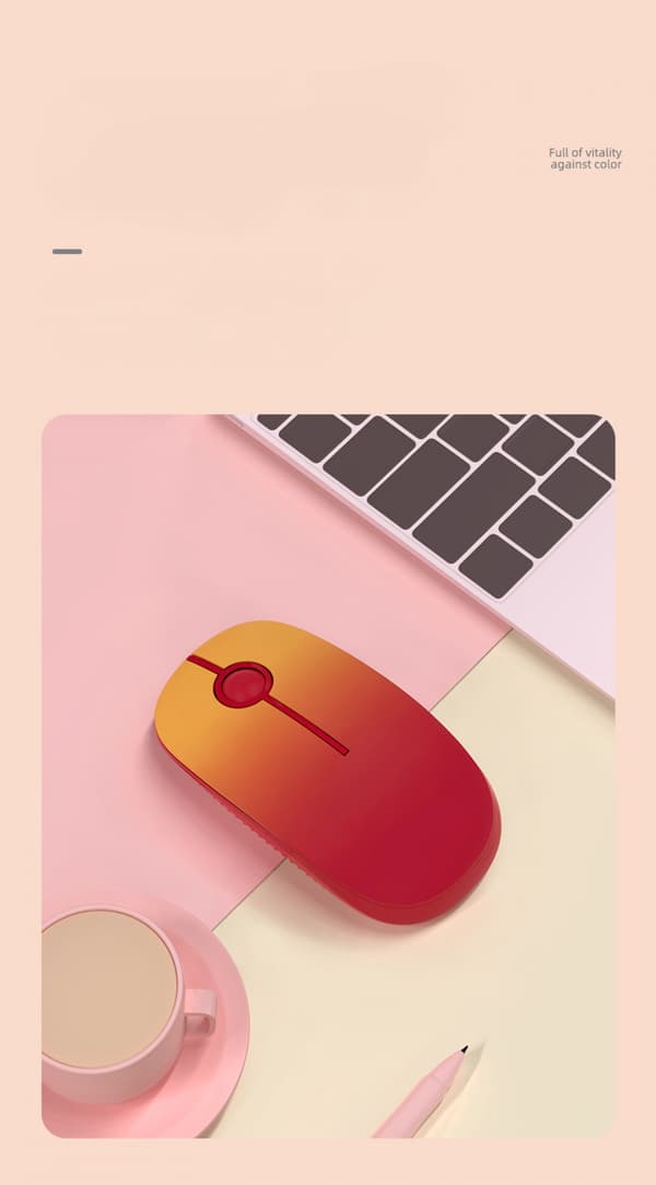 Trådløs Bluetooth-mus til Mac, MacBook Pro/Air, iPad og