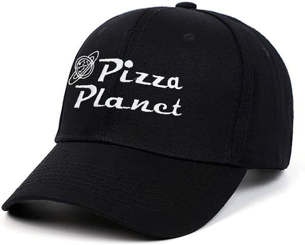 Pizza Planet -lippis, baseball-lippis, brodeerattu isähattu, säädettävä E