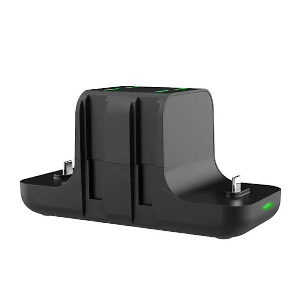 6 i 1 Laddningsdocka för Nintendo Switch Konsol Joy-con Controller Gamepad Laddare Dock Station DC5V/2A Laddningsställ NS Switch