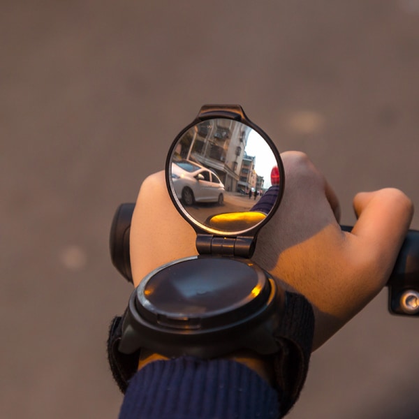 Arm Rearview Mirror Cykel Bak 360 Grader Roterande Spegel-Gammal Spegel (Ett Pack)