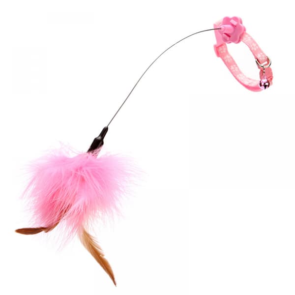 Katteball Leke Batteri/USB Lading Selvrullende Ball med Be