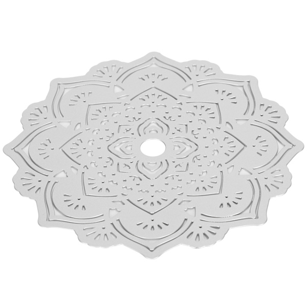 Metallskärningsform Blomstencil DIY Scrapbooking Präglingspapperskortmall