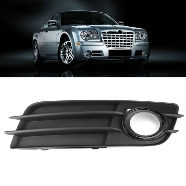 Høyre tåkelyslampegitter med blank svart ring for A4L 2009-2012